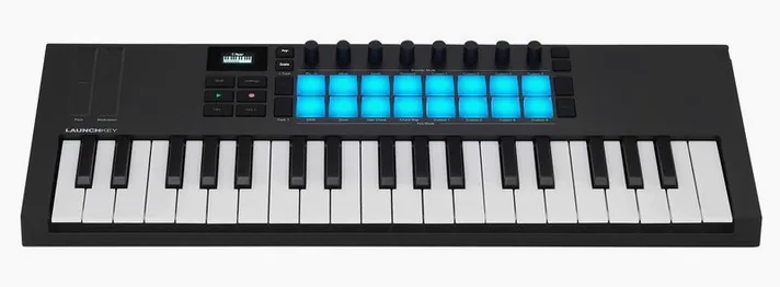 Novation Launchkey Mini 37 MK4, vooraanzicht, foto 2