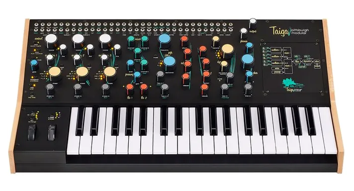 Pittsburgh Modular Taiga Keyboard, zijaanzicht, foto 2