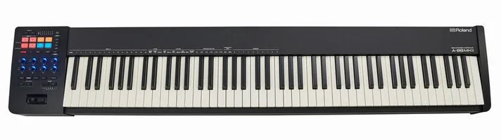 Roland A-88 MKII, achterzijde met aansluitingen, foto 3