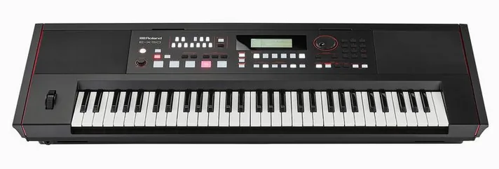 Roland E-X50, schuin van boven, foto 2