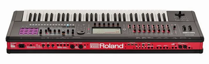 Roland Fantom-6 EX, regelaars en knoppen, foto 4