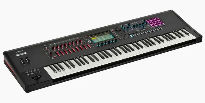Roland Fantom-7 EX, schuin van boven, foto 3
