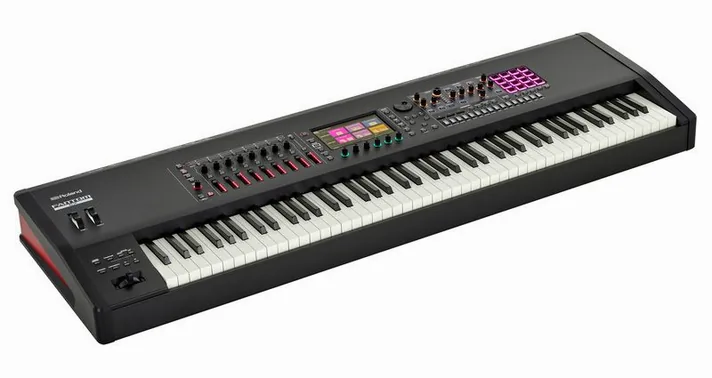 Roland Fantom-8 EX, regelaars en knoppen, foto 3
