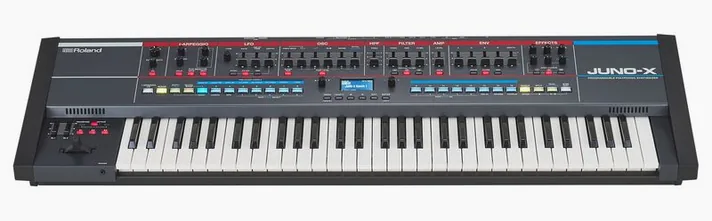 Roland Juno-X, vooraanzicht, foto 2