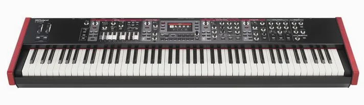 Roland V-Stage 88, schuin van boven, foto 2