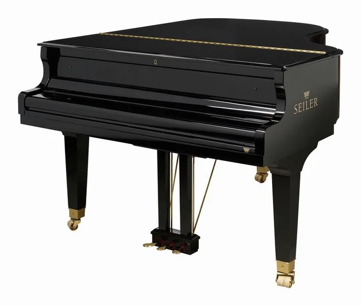 Seiler 170 Professional Grand Piano, schuin van boven, foto 2