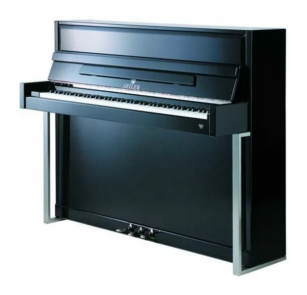 Seiler Piano 116 Accent, detail van de afwerking, foto 2