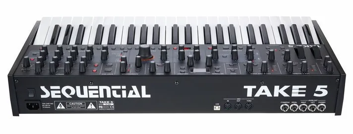 Sequential Take 5, regelaars en knoppen, foto 4