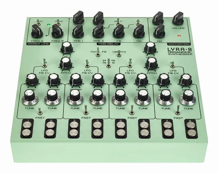 SOMA Lyra-8 Green, vooraanzicht, foto 2