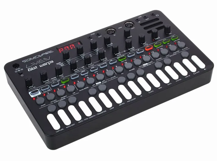 Sonicware LIVEN 8bit warps, zijaanzicht, foto 3