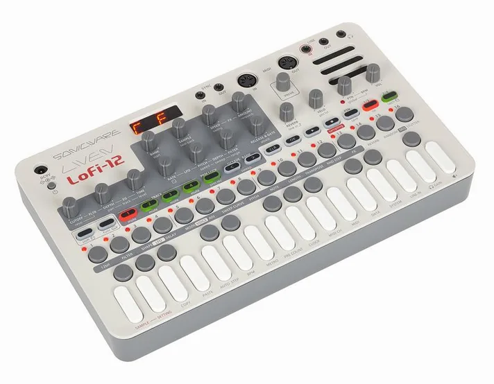 Sonicware LIVEN Lofi-12, regelaars en knoppen, foto 3