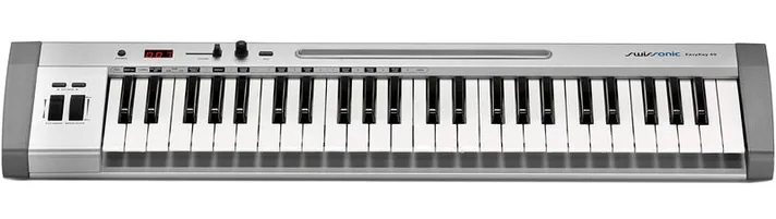 Swissonic EasyKey 49, schuin van boven, foto 2