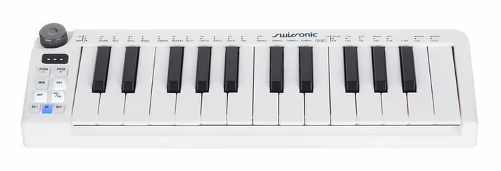 Swissonic MiniKey 25, pads en regelaars, foto 2