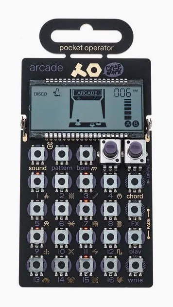 Teenage Engineering PO-20 arcade, zijaanzicht, foto 2