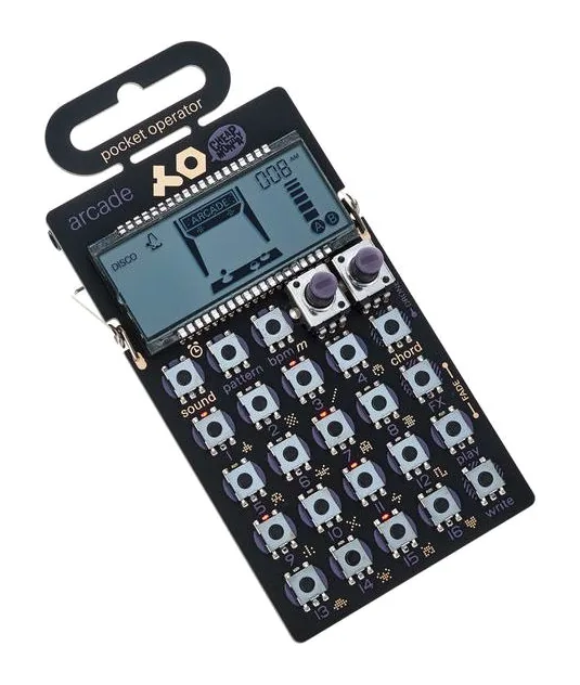 Teenage Engineering PO-20 arcade, schuin van boven, foto 3