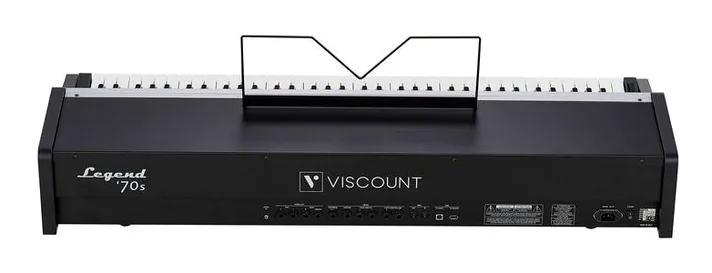 Viscount Legend `70s Compact, achterzijde met aansluitingen, foto 4