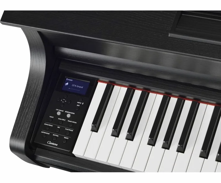 Yamaha CLP-845 B, klavier en bedieningspaneel, foto 3