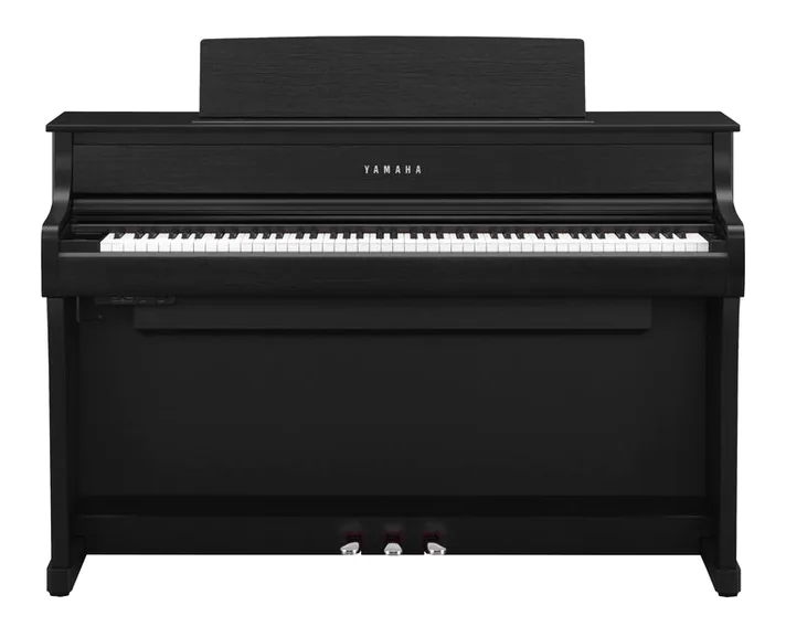 Yamaha CLP-875 B, achterzijde met aansluitingen, foto 2