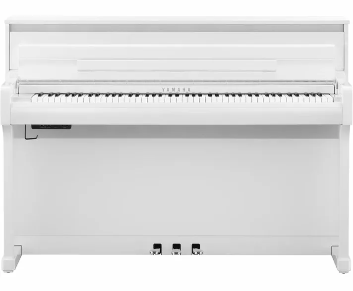 Yamaha CLP-885 PWH, klavier en bedieningspaneel, foto 2