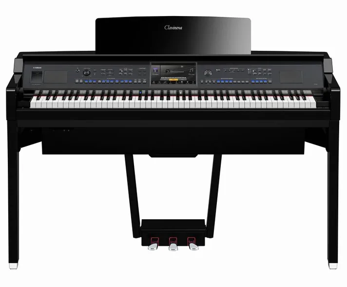 Yamaha CVP-909 PE, klavier en bedieningspaneel, foto 2