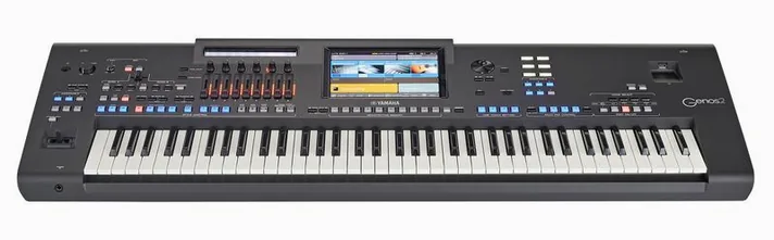 Yamaha Genos 2, vooraanzicht, foto 2