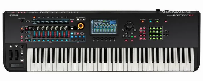 Yamaha Montage M7, zijaanzicht, foto 3