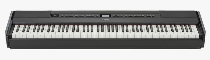 Yamaha P-525 B, pedalen en onderstel, foto 2