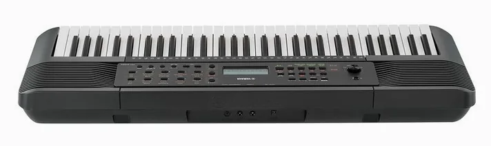 Yamaha PSR-E283, schuin van boven, foto 4