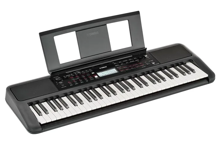 Yamaha PSR-E383, zijaanzicht, foto 3