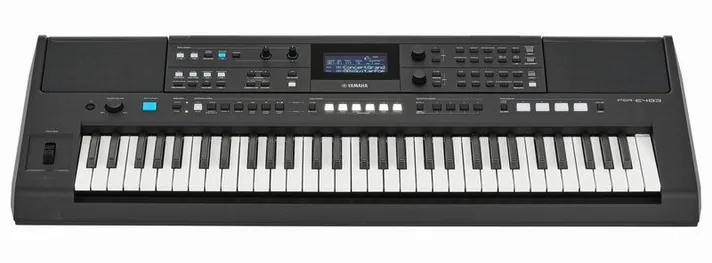 Yamaha PSR-E483, vooraanzicht, foto 2
