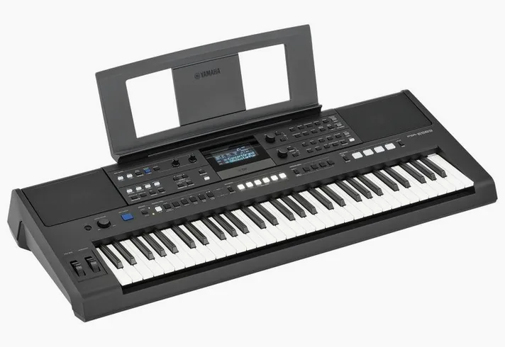 Yamaha PSR-E583, display en bedieningspaneel, foto 3