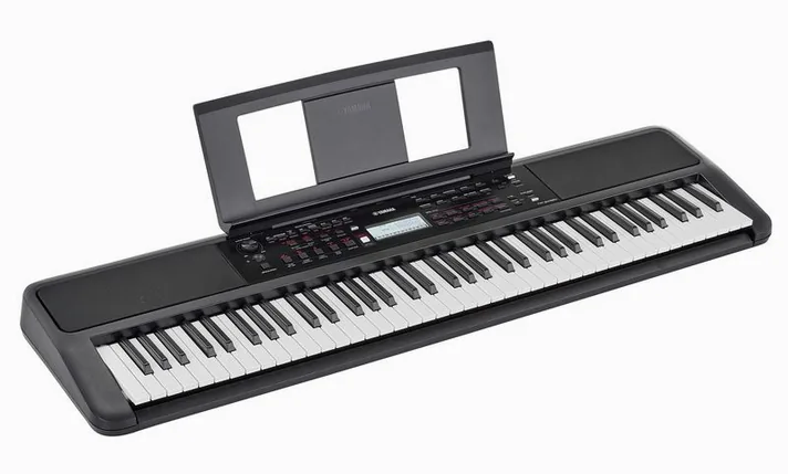 Yamaha PSR-EW320, display en bedieningspaneel, foto 2