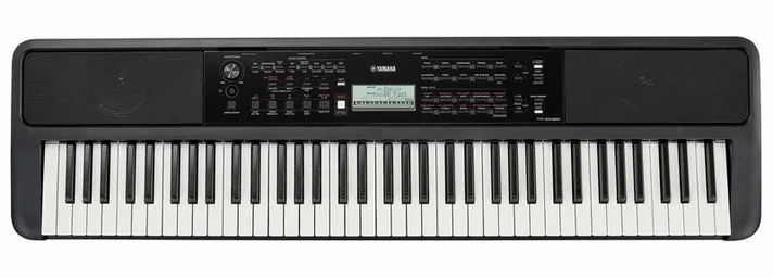 Yamaha PSR-EW320, schuin van boven, foto 3