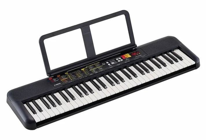 Yamaha PSR-F52, zijaanzicht, foto 3