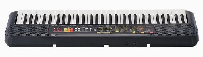 Yamaha PSR-F52, zijaanzicht, foto 4