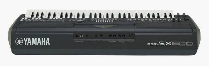 Yamaha PSR-SX600, zijaanzicht, foto 4