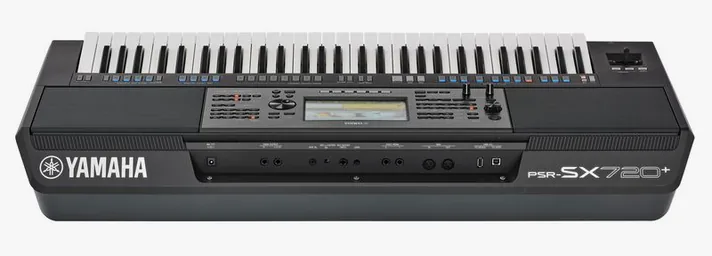 Yamaha PSR-SX720+, vooraanzicht, foto 4