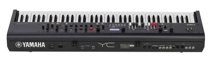 Yamaha YC73, drawbars en regelaars, foto 4