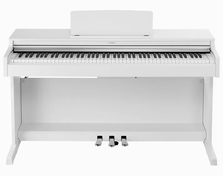 Yamaha YDP-165 WH Arius, pedalen en onderstel, foto 2