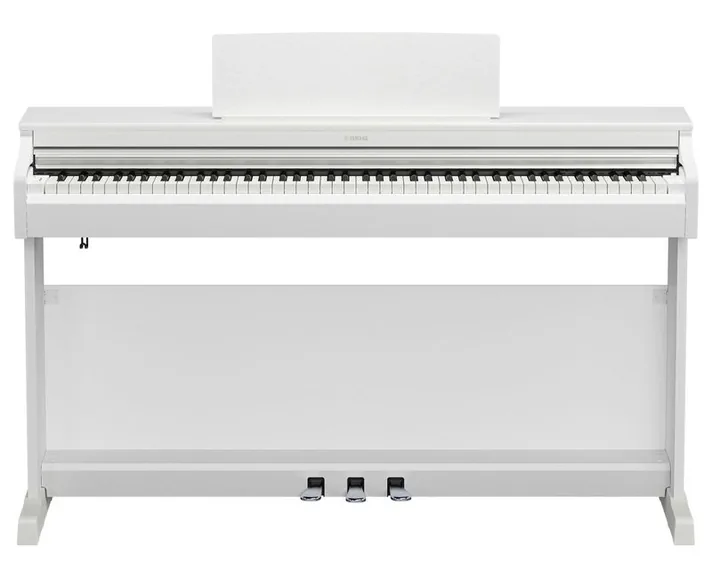 Yamaha YDP-166 WH Arius, achterzijde met aansluitingen, foto 2
