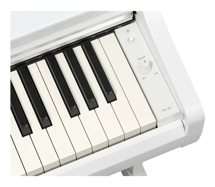 Yamaha YDP-166 WH Arius, klavier en bedieningspaneel, foto 4